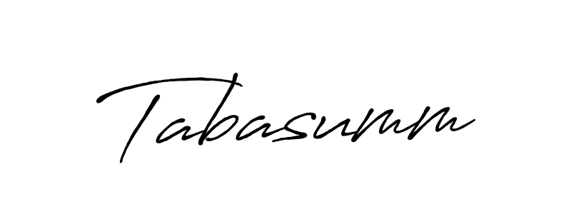 Tabasumm stylish signature style. Best Handwritten Sign (Antro_Vectra_Bolder) for my name. Handwritten Signature Collection Ideas for my name Tabasumm. Tabasumm signature style 7 images and pictures png