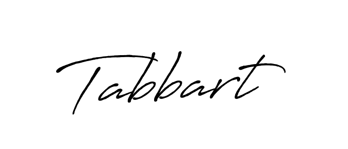 Also we have Tabbart name is the best signature style. Create professional handwritten signature collection using Antro_Vectra_Bolder autograph style. Tabbart signature style 7 images and pictures png