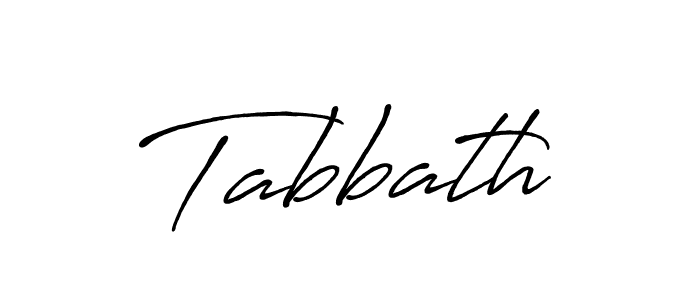 Also we have Tabbath name is the best signature style. Create professional handwritten signature collection using Antro_Vectra_Bolder autograph style. Tabbath signature style 7 images and pictures png
