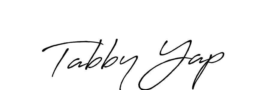 You can use this online signature creator to create a handwritten signature for the name Tabby Yap. This is the best online autograph maker. Tabby Yap signature style 7 images and pictures png