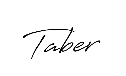 Design your own signature with our free online signature maker. With this signature software, you can create a handwritten (Antro_Vectra_Bolder) signature for name Taber. Taber signature style 7 images and pictures png