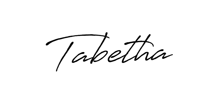 Also we have Tabetha name is the best signature style. Create professional handwritten signature collection using Antro_Vectra_Bolder autograph style. Tabetha signature style 7 images and pictures png