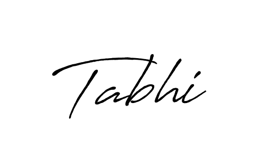 Antro_Vectra_Bolder is a professional signature style that is perfect for those who want to add a touch of class to their signature. It is also a great choice for those who want to make their signature more unique. Get Tabhi name to fancy signature for free. Tabhi signature style 7 images and pictures png