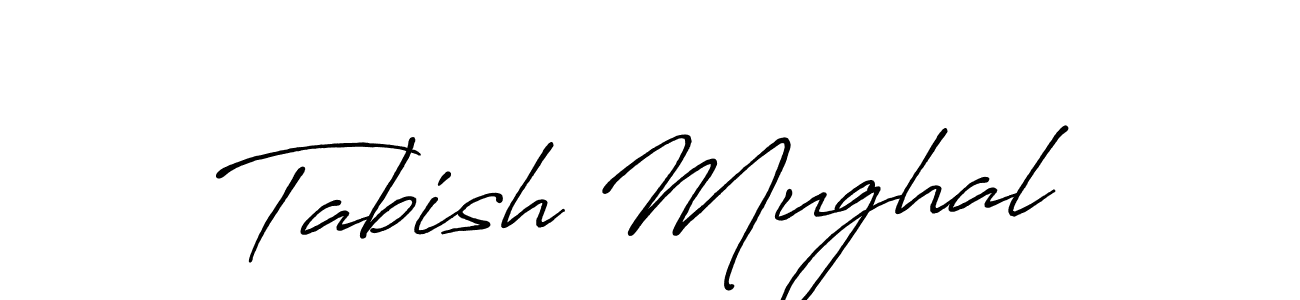 Once you've used our free online signature maker to create your best signature Antro_Vectra_Bolder style, it's time to enjoy all of the benefits that Tabish Mughal name signing documents. Tabish Mughal signature style 7 images and pictures png
