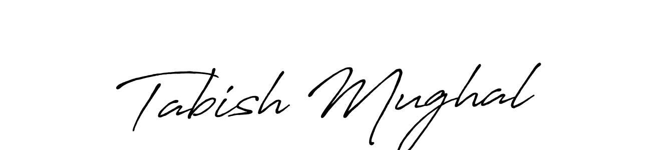 Once you've used our free online signature maker to create your best signature Antro_Vectra_Bolder style, it's time to enjoy all of the benefits that Tabish Mughal name signing documents. Tabish Mughal signature style 7 images and pictures png