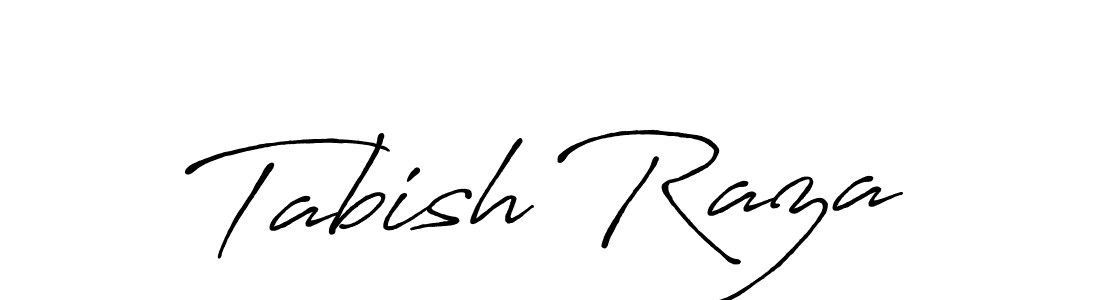 The best way (Antro_Vectra_Bolder) to make a short signature is to pick only two or three words in your name. The name Tabish Raza include a total of six letters. For converting this name. Tabish Raza signature style 7 images and pictures png