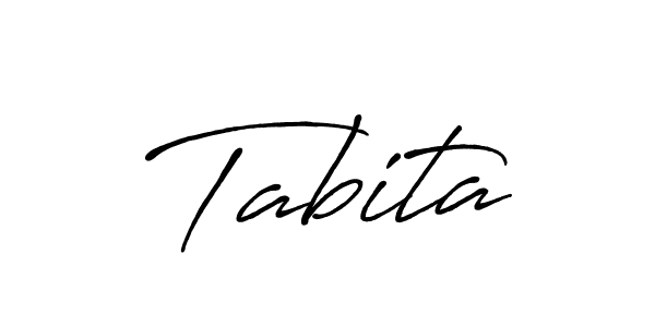 How to make Tabita name signature. Use Antro_Vectra_Bolder style for creating short signs online. This is the latest handwritten sign. Tabita signature style 7 images and pictures png