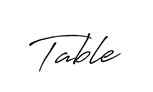 Best and Professional Signature Style for Table. Antro_Vectra_Bolder Best Signature Style Collection. Table signature style 7 images and pictures png