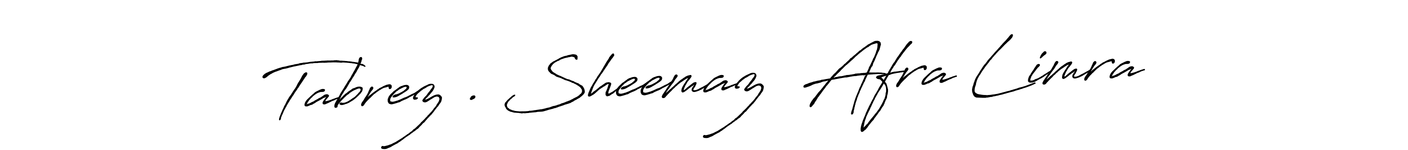 How to Draw Tabrez . Sheemaz  Afra Limra signature style? Antro_Vectra_Bolder is a latest design signature styles for name Tabrez . Sheemaz  Afra Limra. Tabrez . Sheemaz  Afra Limra signature style 7 images and pictures png