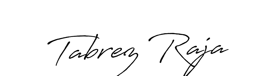 Similarly Antro_Vectra_Bolder is the best handwritten signature design. Signature creator online .You can use it as an online autograph creator for name Tabrez Raja. Tabrez Raja signature style 7 images and pictures png