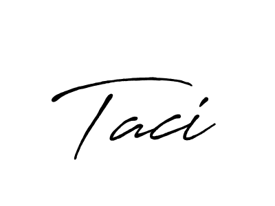 Once you've used our free online signature maker to create your best signature Antro_Vectra_Bolder style, it's time to enjoy all of the benefits that Taci name signing documents. Taci signature style 7 images and pictures png