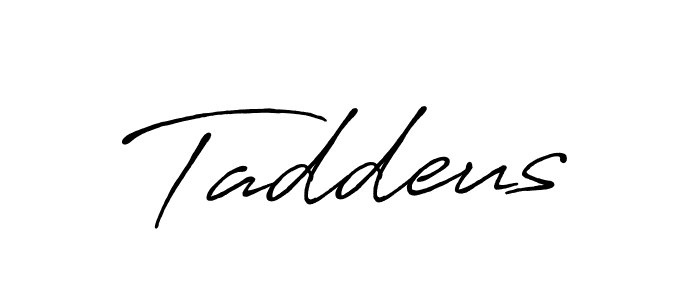 Once you've used our free online signature maker to create your best signature Antro_Vectra_Bolder style, it's time to enjoy all of the benefits that Taddeus name signing documents. Taddeus signature style 7 images and pictures png