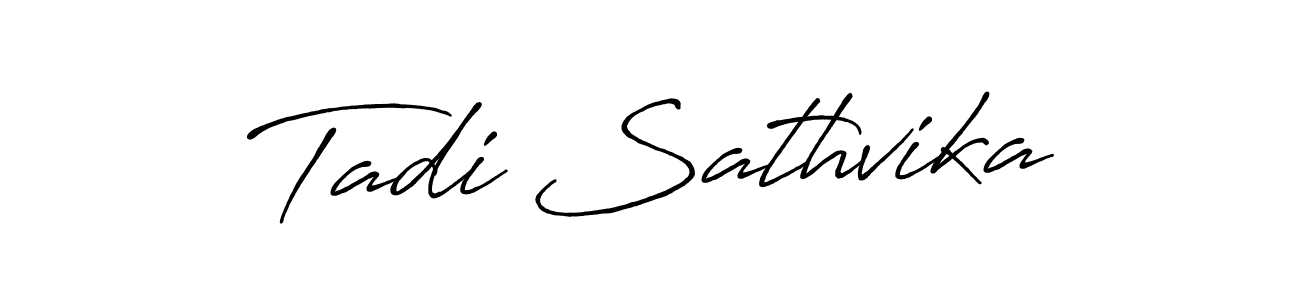 You can use this online signature creator to create a handwritten signature for the name Tadi Sathvika. This is the best online autograph maker. Tadi Sathvika signature style 7 images and pictures png
