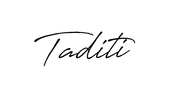 It looks lik you need a new signature style for name Taditi. Design unique handwritten (Antro_Vectra_Bolder) signature with our free signature maker in just a few clicks. Taditi signature style 7 images and pictures png