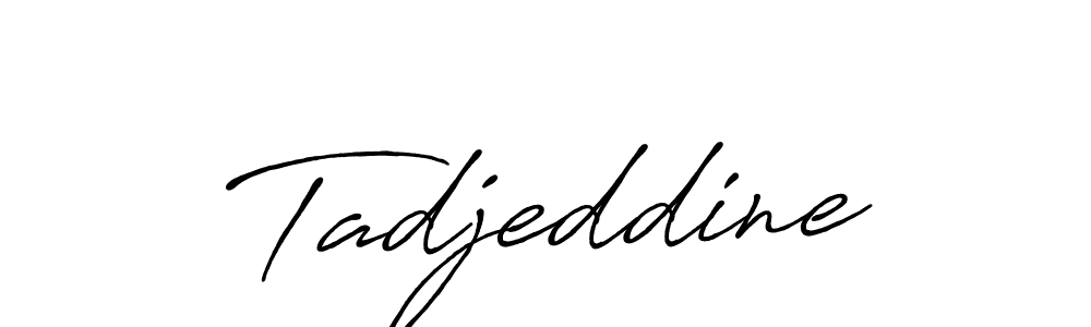 The best way (Antro_Vectra_Bolder) to make a short signature is to pick only two or three words in your name. The name Tadjeddine include a total of six letters. For converting this name. Tadjeddine signature style 7 images and pictures png