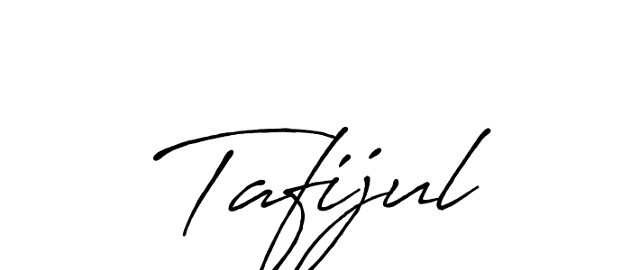 How to make Tafijul name signature. Use Antro_Vectra_Bolder style for creating short signs online. This is the latest handwritten sign. Tafijul signature style 7 images and pictures png