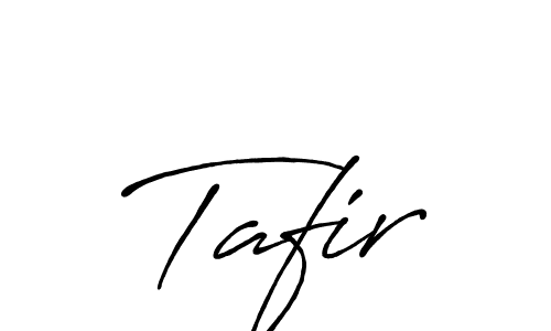 How to make Tafir name signature. Use Antro_Vectra_Bolder style for creating short signs online. This is the latest handwritten sign. Tafir signature style 7 images and pictures png