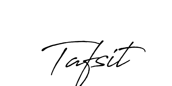 Also we have Tafsit name is the best signature style. Create professional handwritten signature collection using Antro_Vectra_Bolder autograph style. Tafsit signature style 7 images and pictures png
