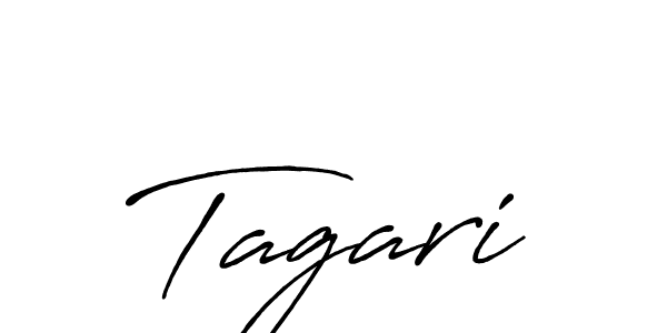 The best way (Antro_Vectra_Bolder) to make a short signature is to pick only two or three words in your name. The name Tagari include a total of six letters. For converting this name. Tagari signature style 7 images and pictures png