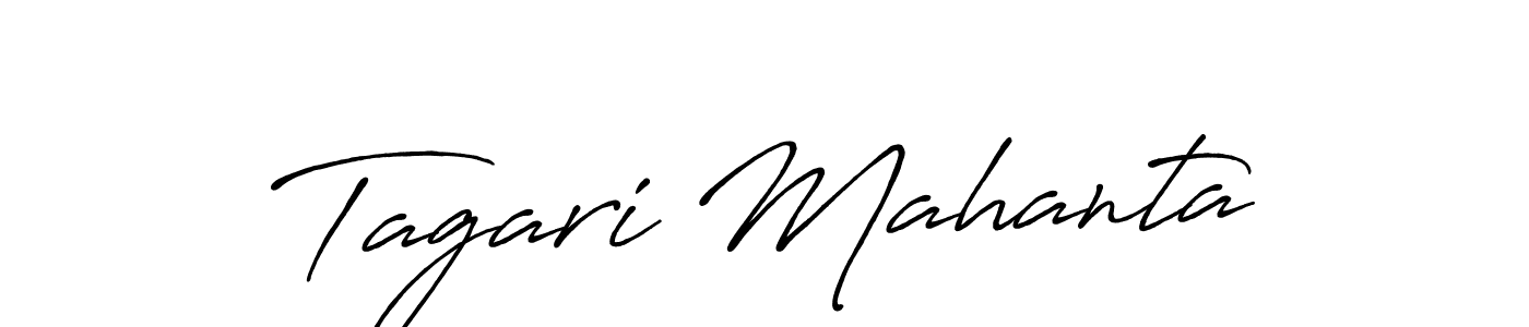 if you are searching for the best signature style for your name Tagari Mahanta. so please give up your signature search. here we have designed multiple signature styles  using Antro_Vectra_Bolder. Tagari Mahanta signature style 7 images and pictures png