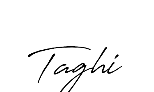 It looks lik you need a new signature style for name Taghi. Design unique handwritten (Antro_Vectra_Bolder) signature with our free signature maker in just a few clicks. Taghi signature style 7 images and pictures png