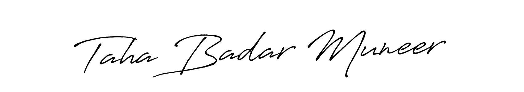 This is the best signature style for the Taha Badar Muneer name. Also you like these signature font (Antro_Vectra_Bolder). Mix name signature. Taha Badar Muneer signature style 7 images and pictures png