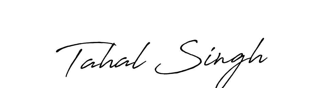 Make a short Tahal Singh signature style. Manage your documents anywhere anytime using Antro_Vectra_Bolder. Create and add eSignatures, submit forms, share and send files easily. Tahal Singh signature style 7 images and pictures png