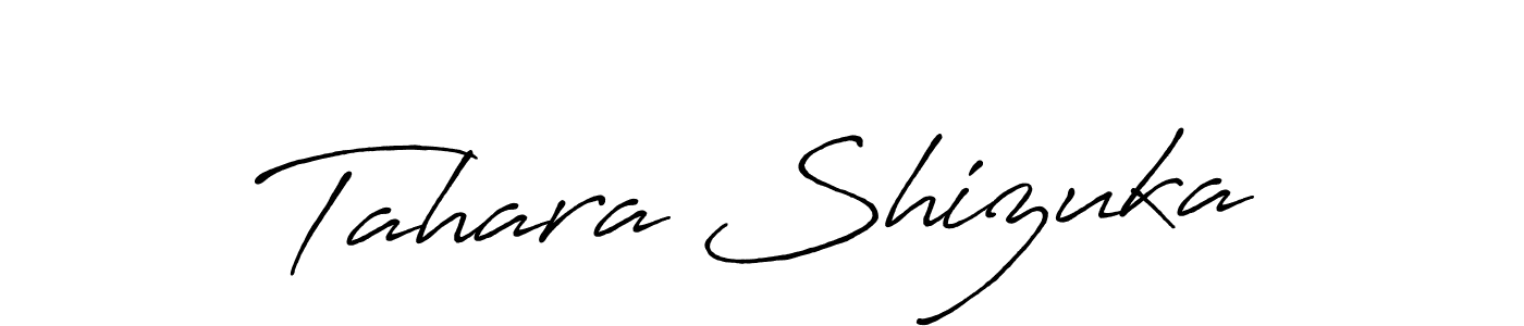 How to Draw Tahara Shizuka signature style? Antro_Vectra_Bolder is a latest design signature styles for name Tahara Shizuka. Tahara Shizuka signature style 7 images and pictures png