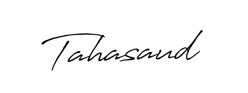 Tahasaud stylish signature style. Best Handwritten Sign (Antro_Vectra_Bolder) for my name. Handwritten Signature Collection Ideas for my name Tahasaud. Tahasaud signature style 7 images and pictures png