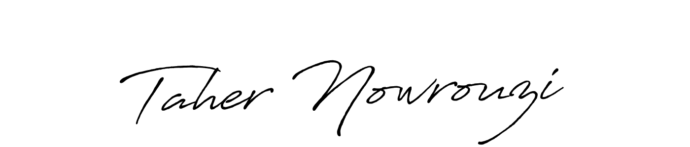 Here are the top 10 professional signature styles for the name Taher Nowrouzi. These are the best autograph styles you can use for your name. Taher Nowrouzi signature style 7 images and pictures png