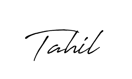 See photos of Tahil official signature by Spectra . Check more albums & portfolios. Read reviews & check more about Antro_Vectra_Bolder font. Tahil signature style 7 images and pictures png