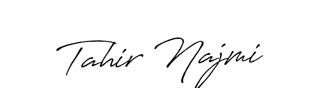 You can use this online signature creator to create a handwritten signature for the name Tahir Najmi. This is the best online autograph maker. Tahir Najmi signature style 7 images and pictures png