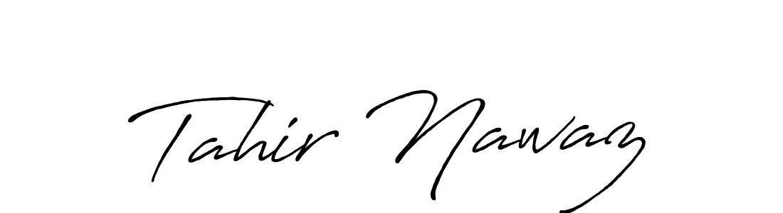 Similarly Antro_Vectra_Bolder is the best handwritten signature design. Signature creator online .You can use it as an online autograph creator for name Tahir Nawaz. Tahir Nawaz signature style 7 images and pictures png