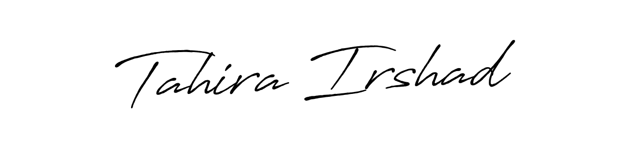 You can use this online signature creator to create a handwritten signature for the name Tahira Irshad. This is the best online autograph maker. Tahira Irshad signature style 7 images and pictures png