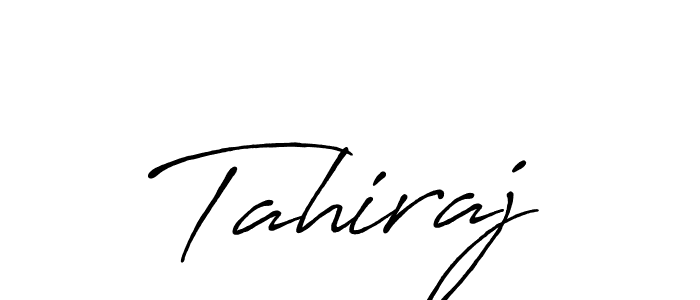 How to Draw Tahiraj signature style? Antro_Vectra_Bolder is a latest design signature styles for name Tahiraj. Tahiraj signature style 7 images and pictures png