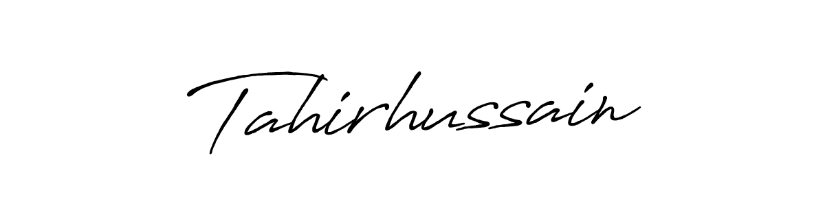 You should practise on your own different ways (Antro_Vectra_Bolder) to write your name (Tahirhussain) in signature. don't let someone else do it for you. Tahirhussain signature style 7 images and pictures png