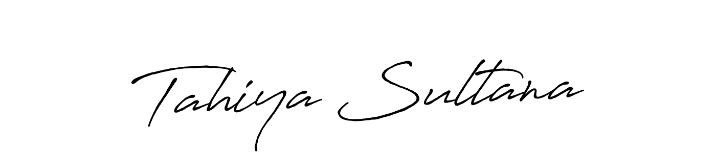 How to make Tahiya Sultana signature? Antro_Vectra_Bolder is a professional autograph style. Create handwritten signature for Tahiya Sultana name. Tahiya Sultana signature style 7 images and pictures png