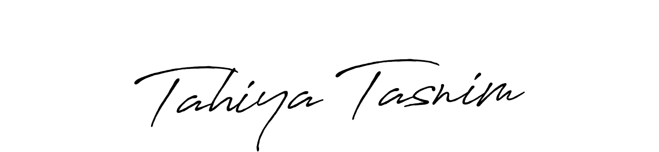 Make a short Tahiya Tasnim signature style. Manage your documents anywhere anytime using Antro_Vectra_Bolder. Create and add eSignatures, submit forms, share and send files easily. Tahiya Tasnim signature style 7 images and pictures png