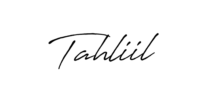 See photos of Tahliil official signature by Spectra . Check more albums & portfolios. Read reviews & check more about Antro_Vectra_Bolder font. Tahliil signature style 7 images and pictures png