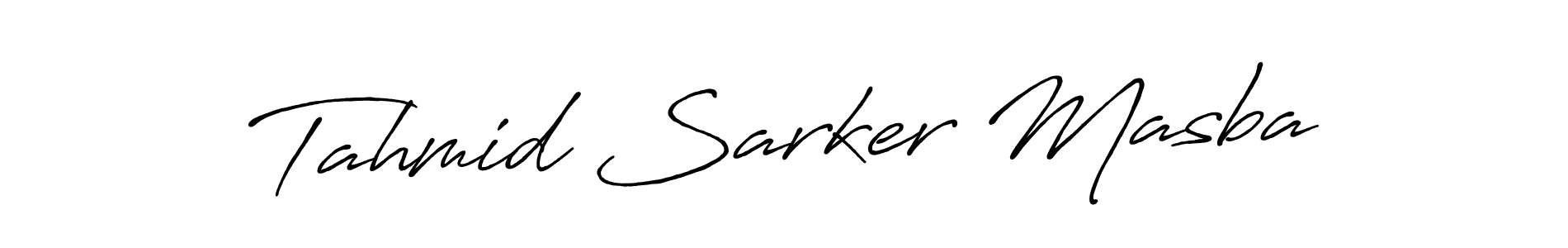 Make a beautiful signature design for name Tahmid Sarker Masba. Use this online signature maker to create a handwritten signature for free. Tahmid Sarker Masba signature style 7 images and pictures png