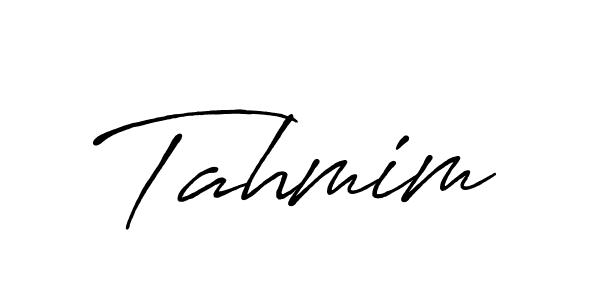 Make a beautiful signature design for name Tahmim. With this signature (Antro_Vectra_Bolder) style, you can create a handwritten signature for free. Tahmim signature style 7 images and pictures png
