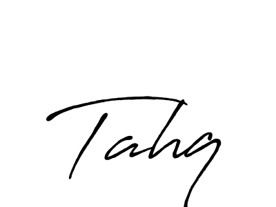 See photos of Tahq official signature by Spectra . Check more albums & portfolios. Read reviews & check more about Antro_Vectra_Bolder font. Tahq signature style 7 images and pictures png