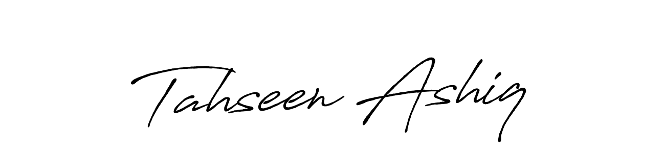 This is the best signature style for the Tahseen Ashiq name. Also you like these signature font (Antro_Vectra_Bolder). Mix name signature. Tahseen Ashiq signature style 7 images and pictures png