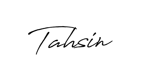 Make a beautiful signature design for name Tahsin. Use this online signature maker to create a handwritten signature for free. Tahsin signature style 7 images and pictures png