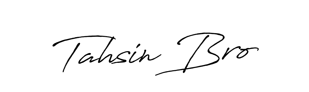 The best way (Antro_Vectra_Bolder) to make a short signature is to pick only two or three words in your name. The name Tahsin Bro include a total of six letters. For converting this name. Tahsin Bro signature style 7 images and pictures png