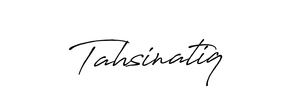 Also You can easily find your signature by using the search form. We will create Tahsinatiq name handwritten signature images for you free of cost using Antro_Vectra_Bolder sign style. Tahsinatiq signature style 7 images and pictures png