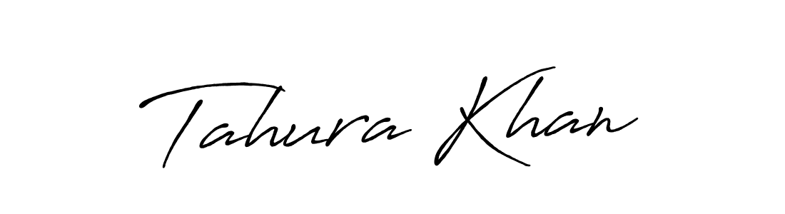 Also You can easily find your signature by using the search form. We will create Tahura Khan name handwritten signature images for you free of cost using Antro_Vectra_Bolder sign style. Tahura Khan signature style 7 images and pictures png