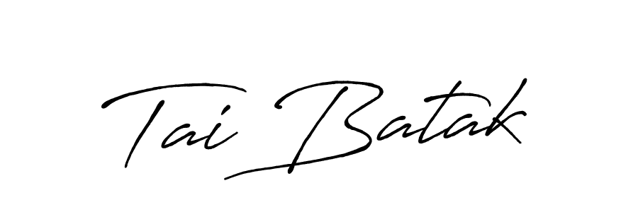 The best way (Antro_Vectra_Bolder) to make a short signature is to pick only two or three words in your name. The name Tai Batak include a total of six letters. For converting this name. Tai Batak signature style 7 images and pictures png