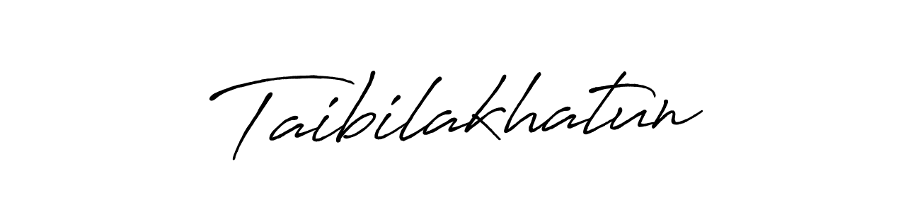 Once you've used our free online signature maker to create your best signature Antro_Vectra_Bolder style, it's time to enjoy all of the benefits that Taibilakhatun name signing documents. Taibilakhatun signature style 7 images and pictures png