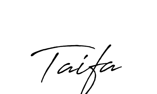 Make a beautiful signature design for name Taifa. With this signature (Antro_Vectra_Bolder) style, you can create a handwritten signature for free. Taifa signature style 7 images and pictures png